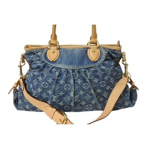Louis Vuitton Handbag Cabby Neo Monogram Denim